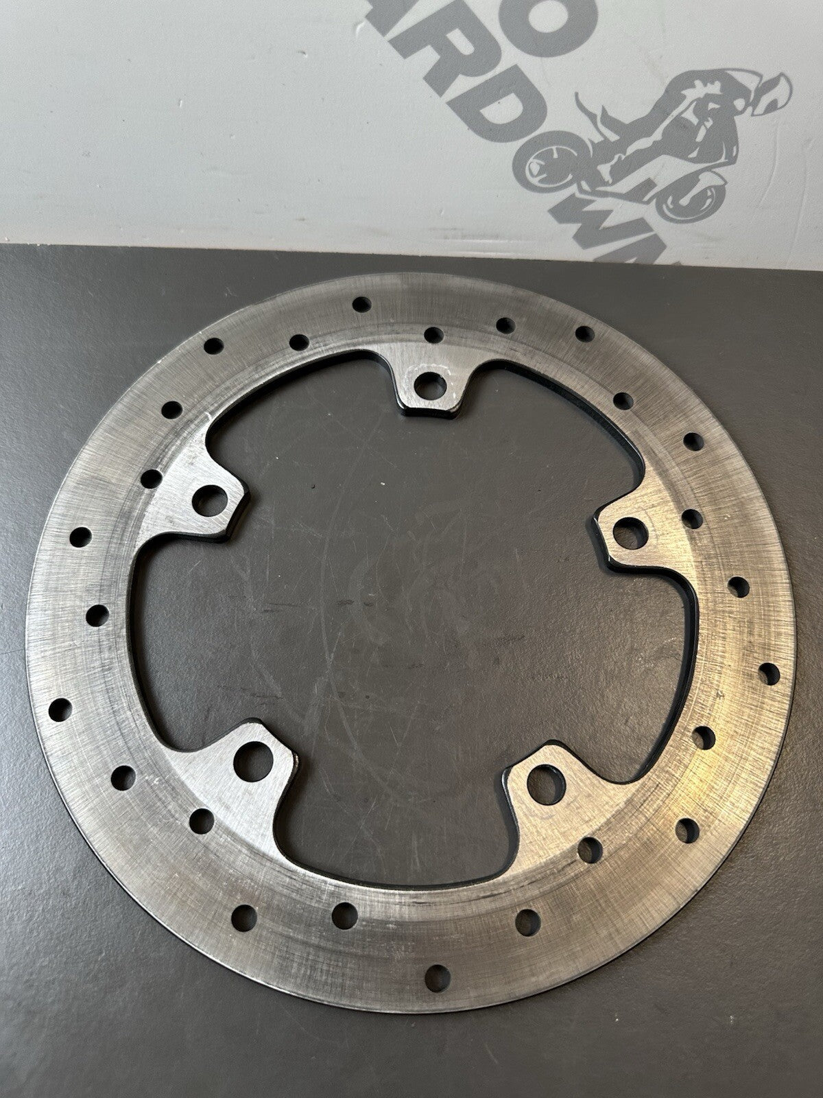 KTM 125 Duke rear brake disc 2024 - 2025 KTM 125 Duke Rear Brake Disc 51 Miles
