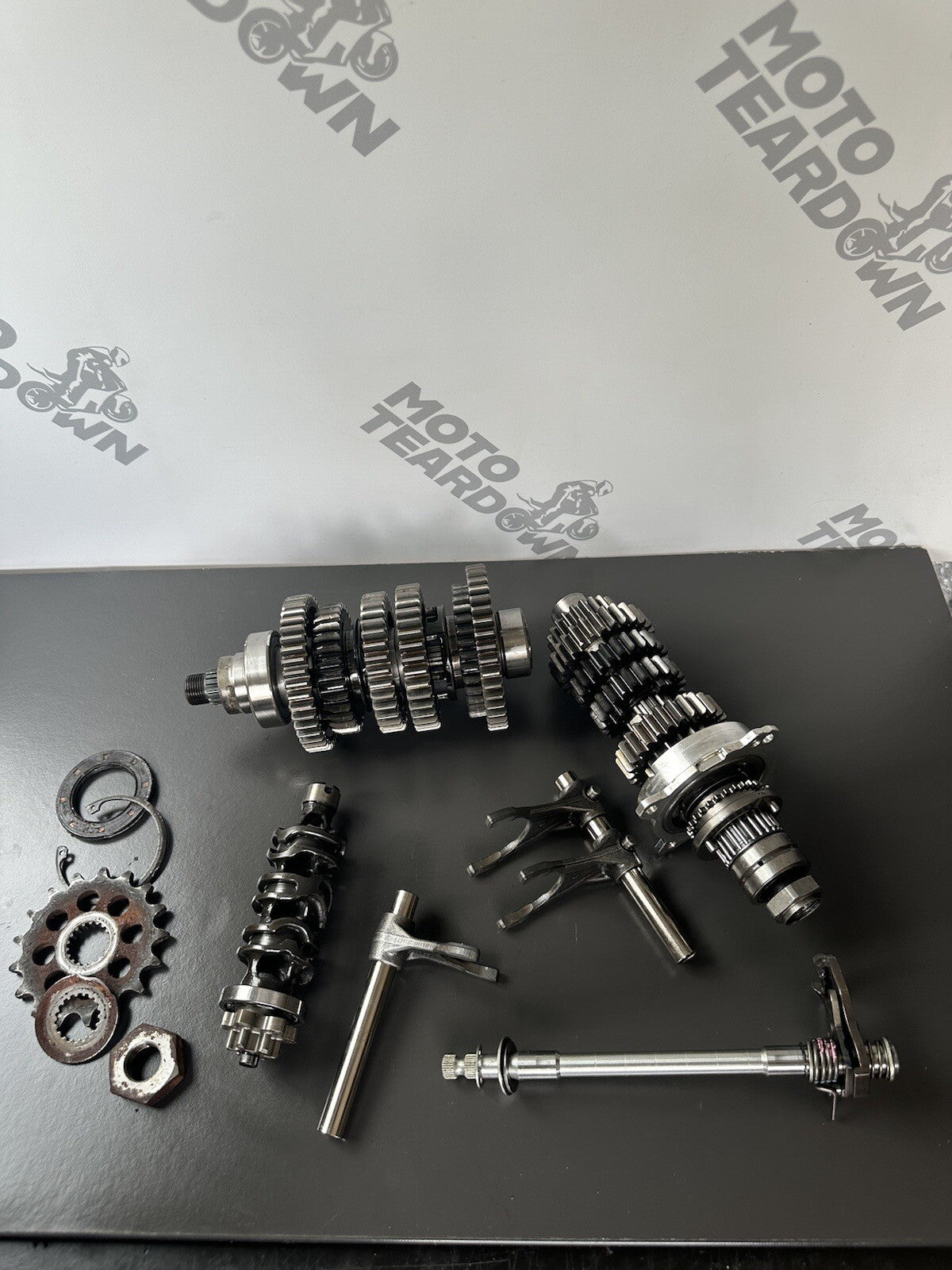Triumph Speed Triple 1200 RR 2022 gear box transmission Gears Speed Triple Gears
