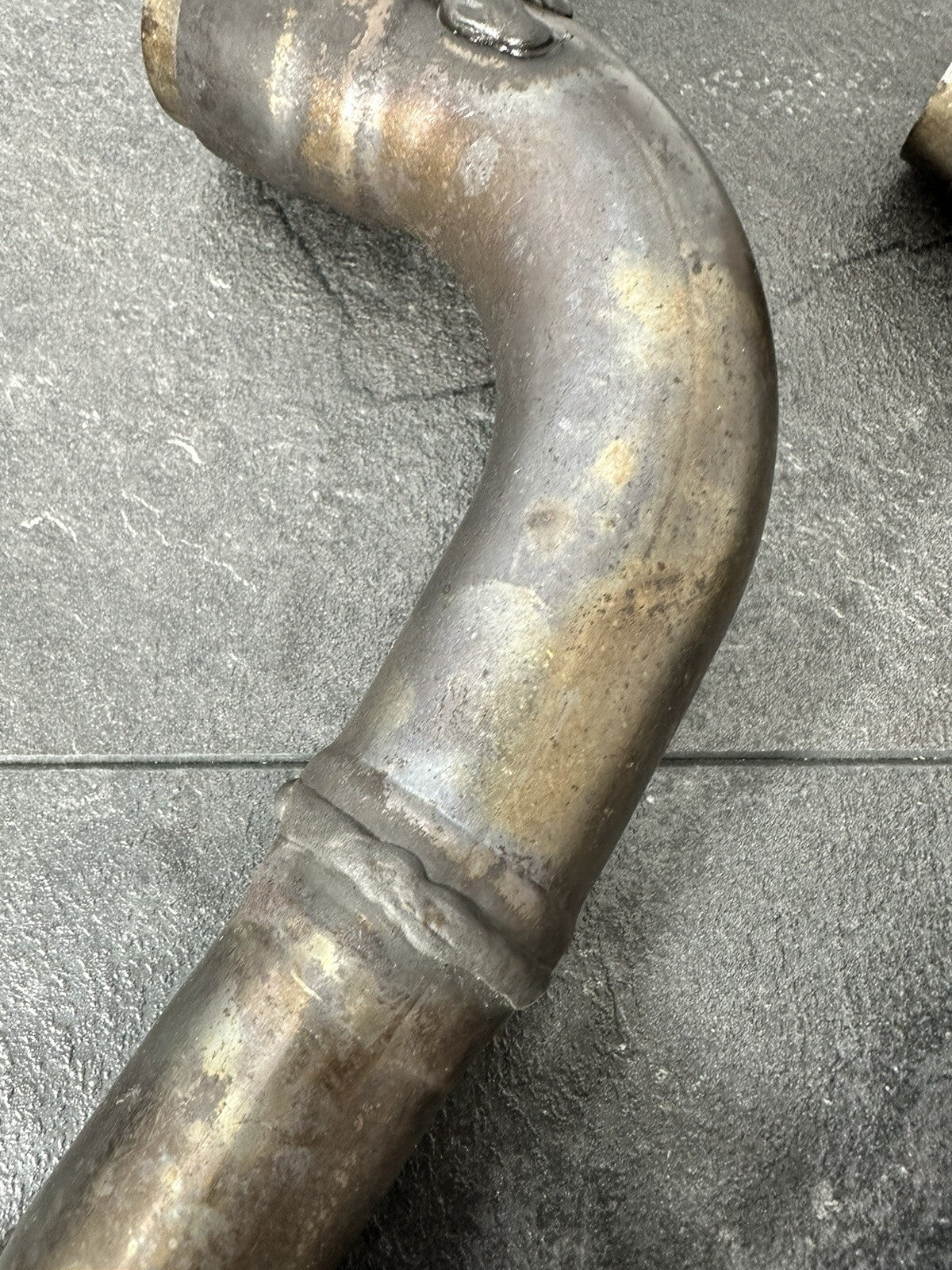 Aprilia Tuono V4 1100 Factory 2020 Rear Downpipes Exhaust 6889 Miles OEM 2019