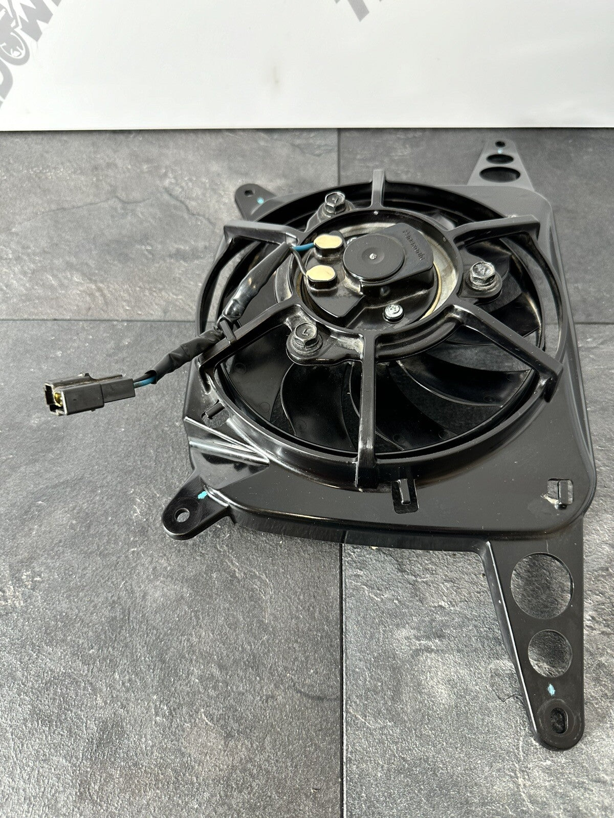 Triumph Street Triple 765 RS 2017 Radiator Cooling Fan 10580 Miles 2018-2021 OEM