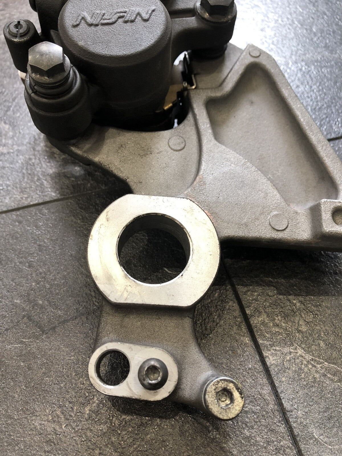 Yamaha MT10 SP 2018 NISSIN Rear Brake Caliper & Pads ABS OEM Only 2826 Miles