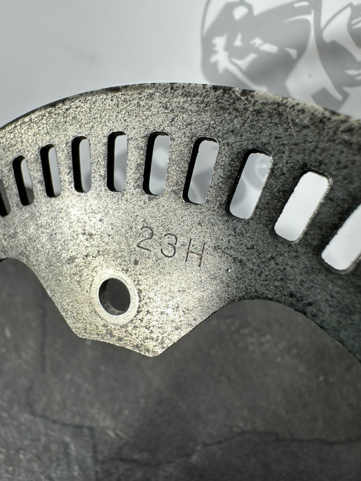 Suzuki GSXR 1300 2016 HAYABUSA Rear ABS Ring Disc Rotor Brake 18408 Miles OEM