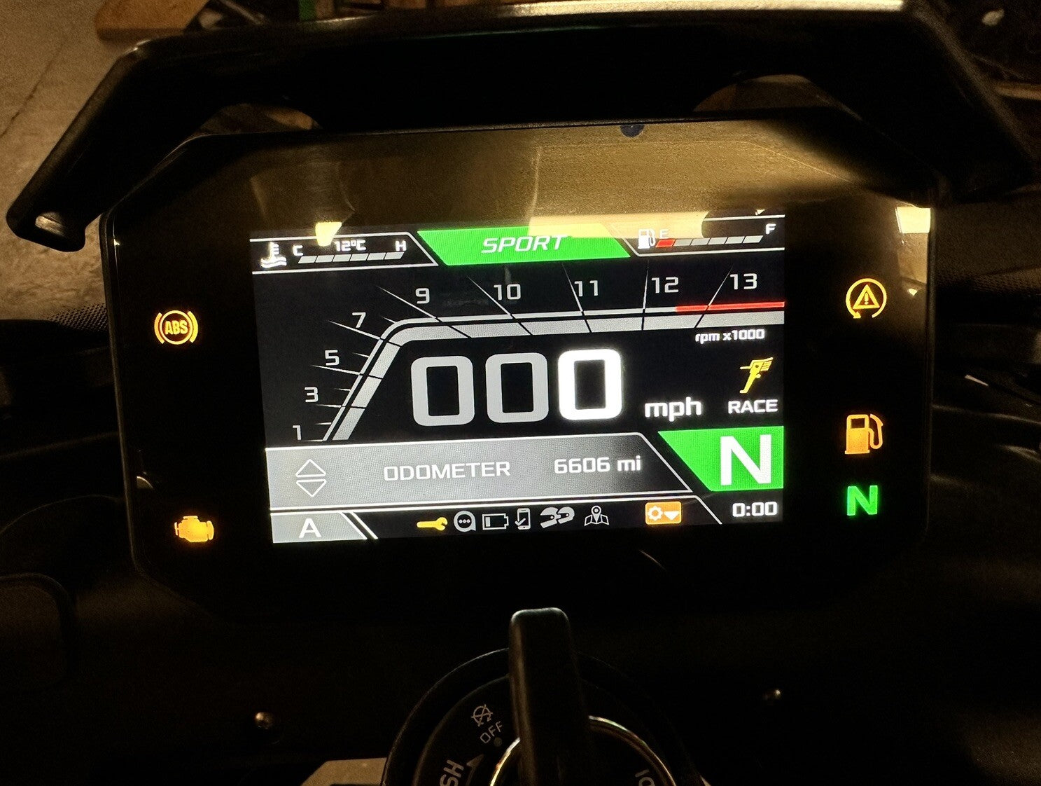 Aprilia Tuono V4 1100 Factory 2021 Engine Wiring Loom Throttle Bodies 6606 Miles