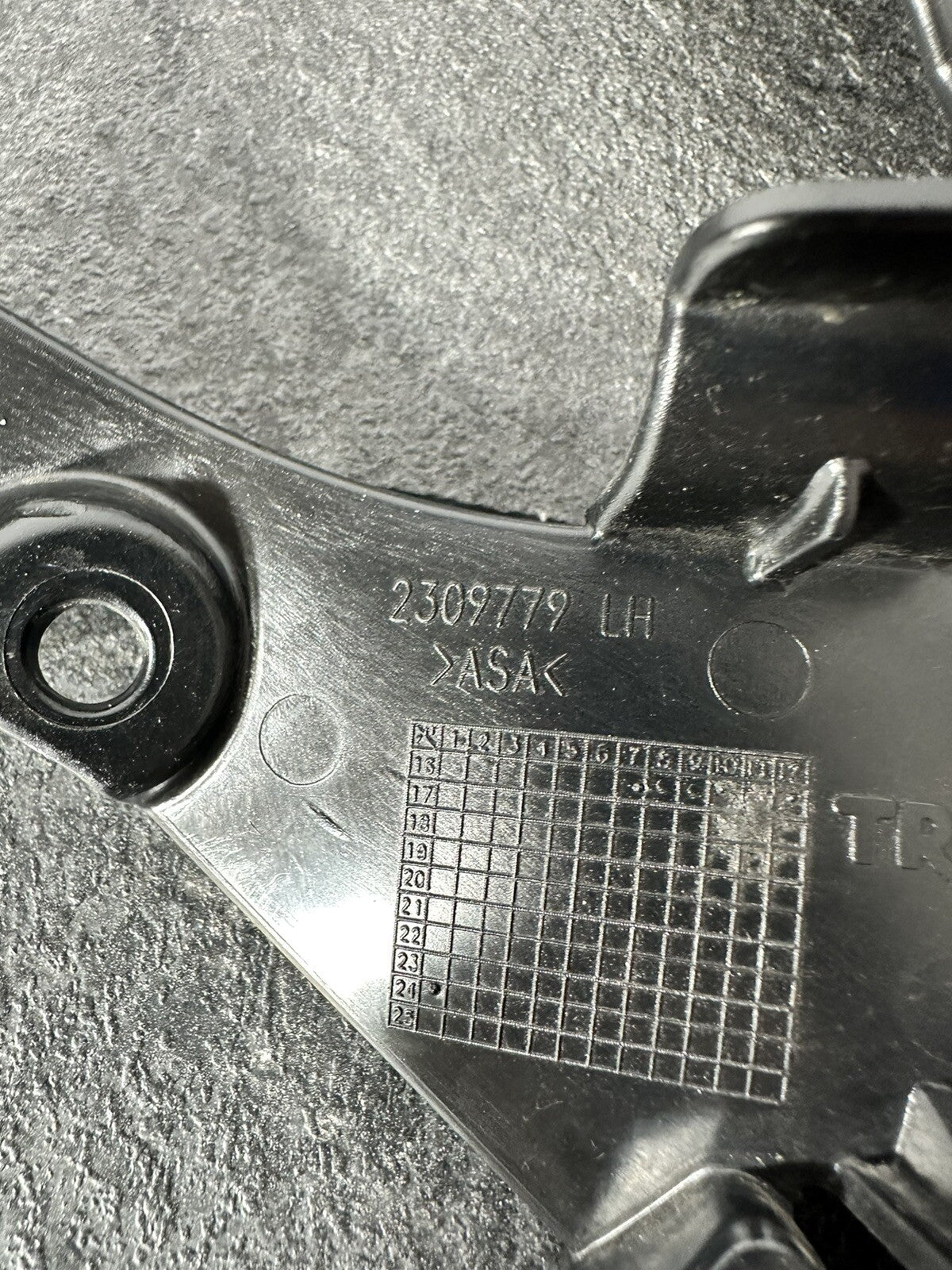 Triumph Street Triple 765 RS 2017 Frame Infill Inserts 10580 Miles 2018-2024 OEM