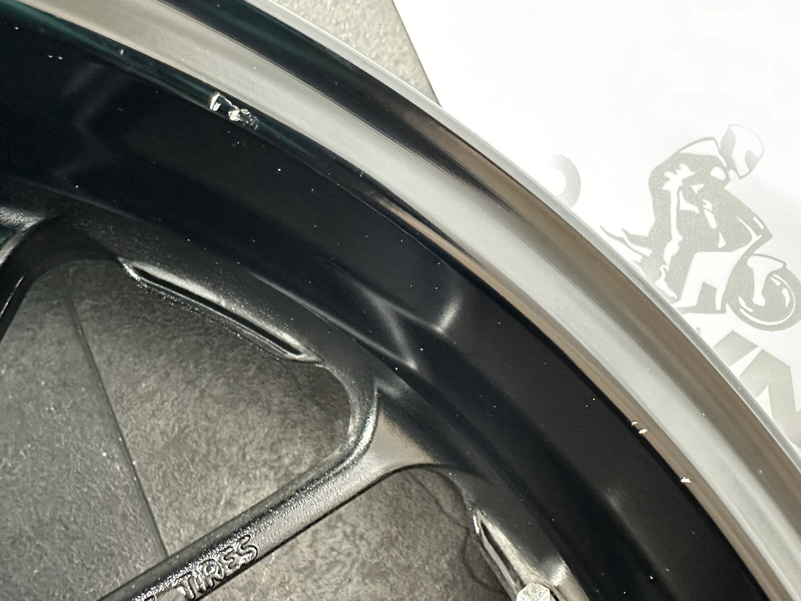 Yamaha R7 690 2024 Rear Wheel Rim Black Only 1784 Miles 2022 2023 OEM MT07