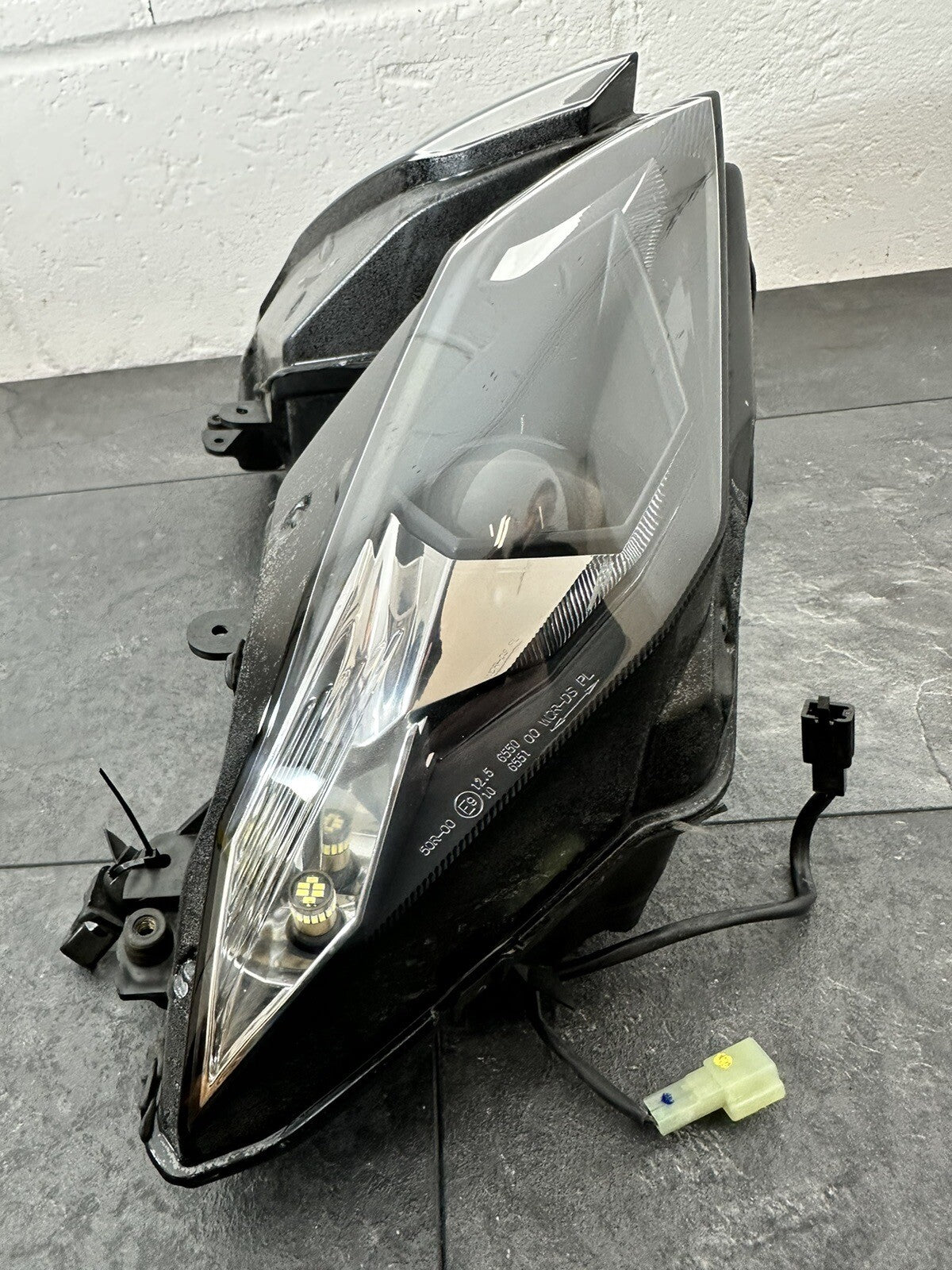 Kawasaki ZX6R 636 ABS 2016 Headlight Cluster Lights 8655 Miles 2013-2015 OEM
