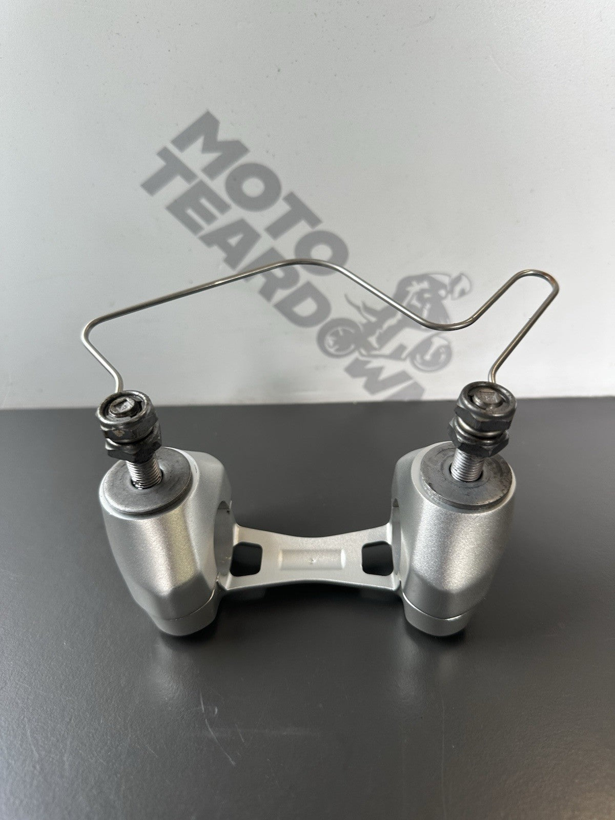 Triumph Street Triple 765R 765S 765RS Handlebar Risers Clamps 2017-2019 OEM