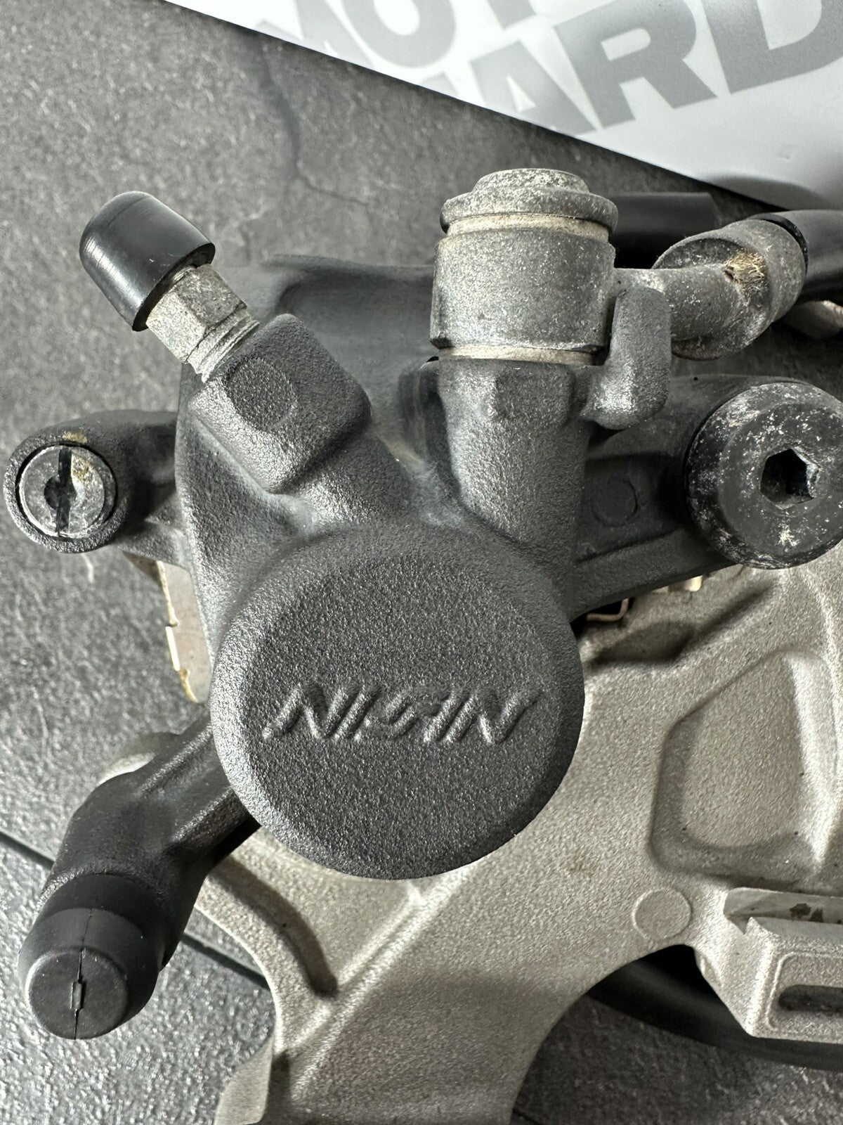 Suzuki GSXR 1000 2014 NISSIN Rear Brake Caliper & Hose 22774 Miles 2009-2016