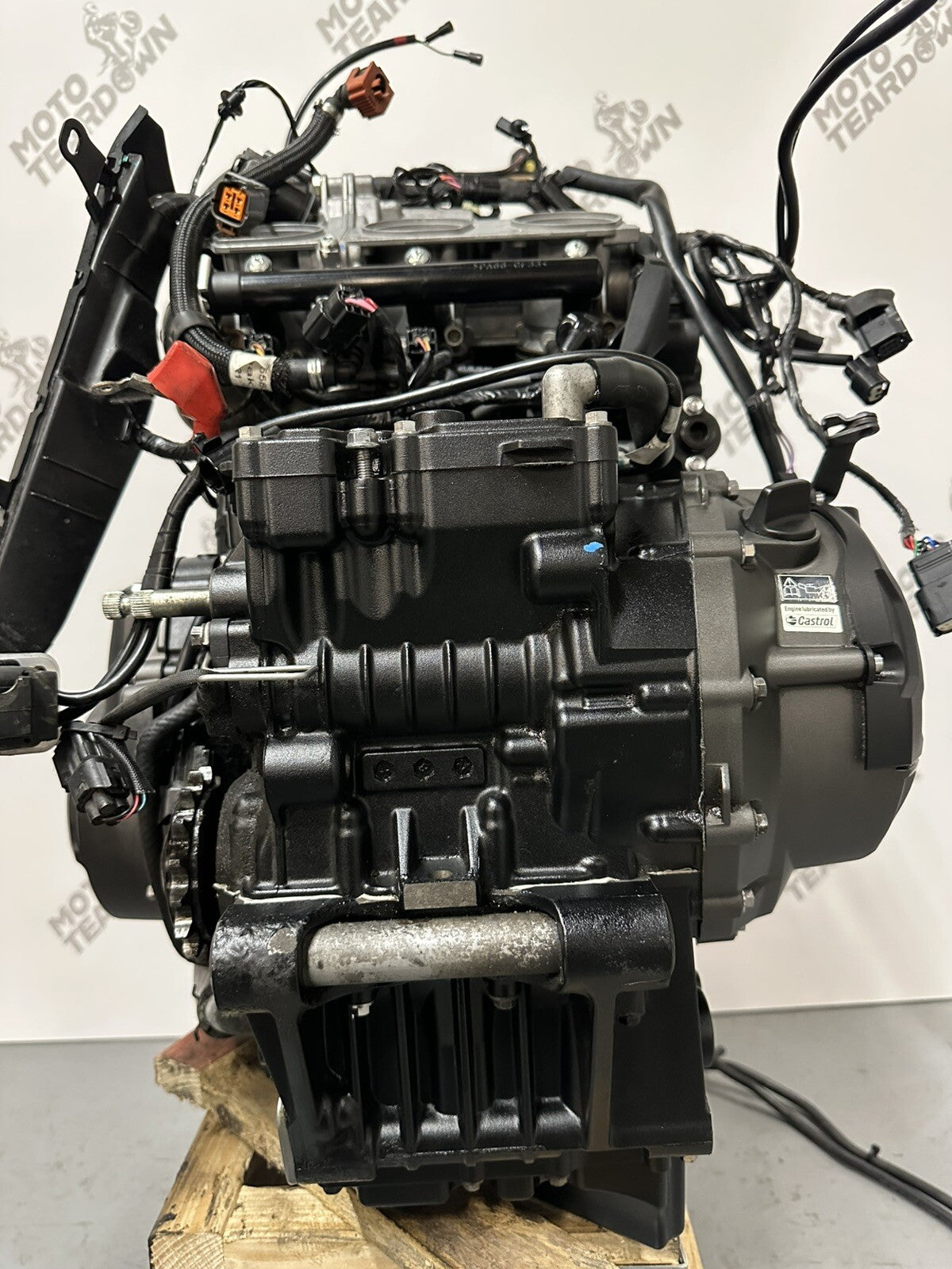 Triumph TIGER 900 GT PRO 2022 Engine Loom & Throttle Bodies 6337 Mile 2020-2023