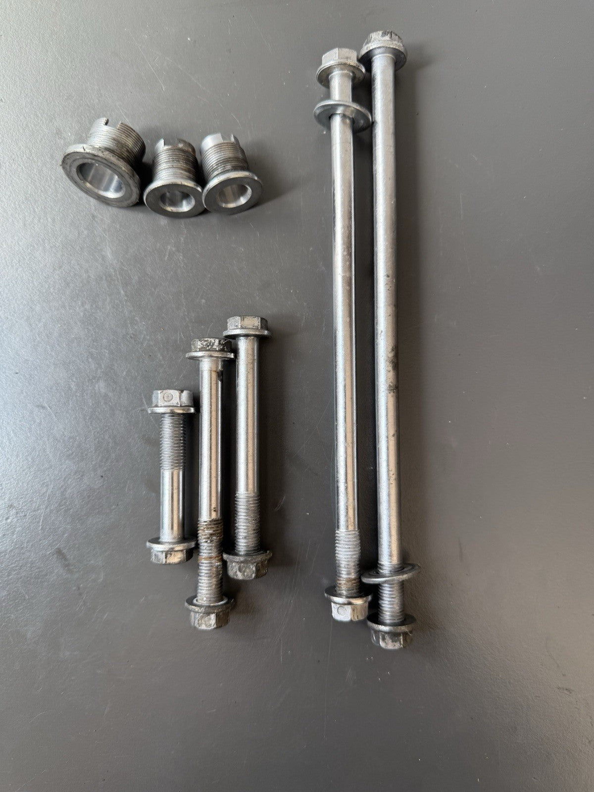 Triumph Trident 660 Engine Frame Mount Bolts 2021-2024 OEM *NOT COMPLETE SET*