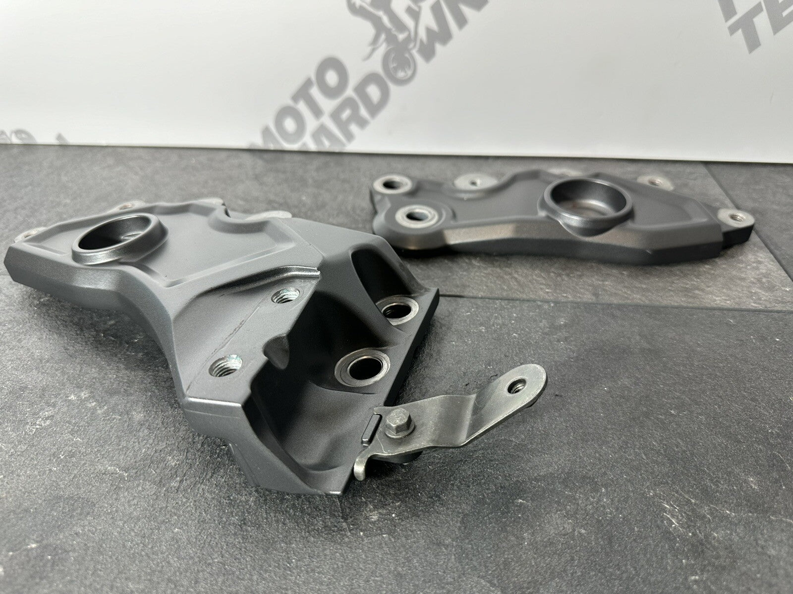 Yamaha R7 690 2024 Lower Frame Bracket Adapter Left & Right 1784 Miles 2022 2023