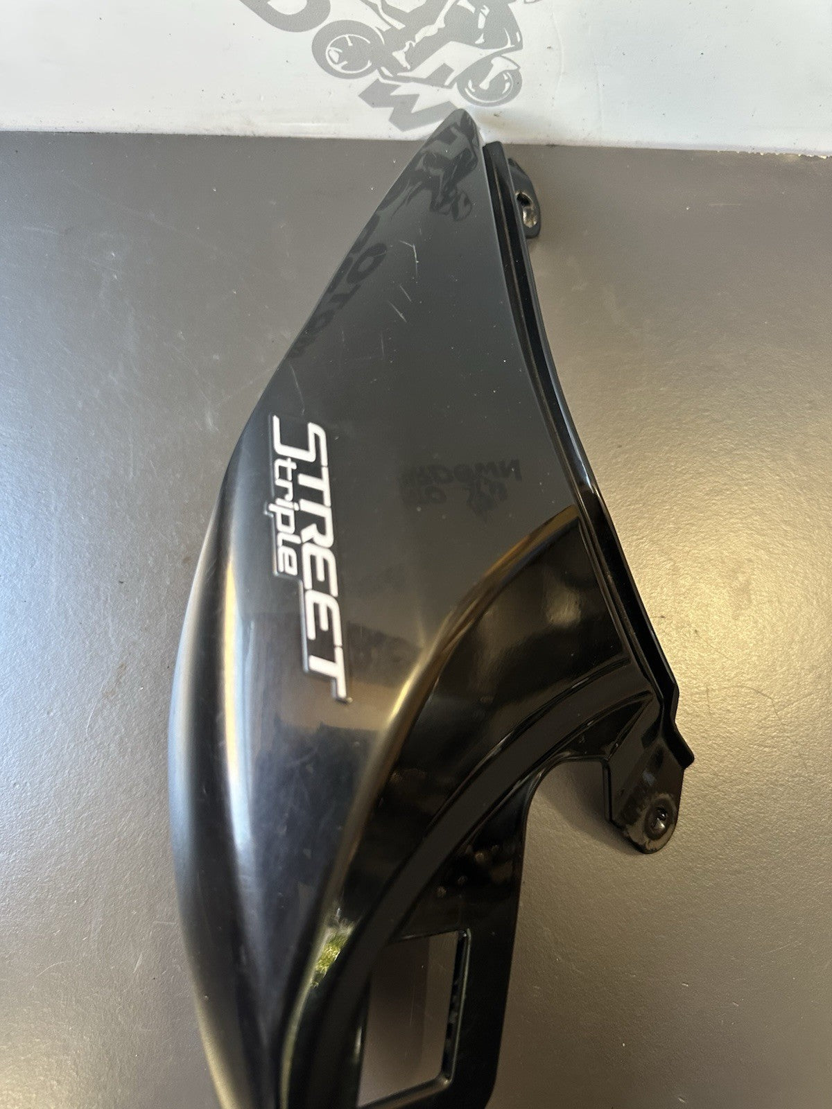 Triumph Street Triple 765R Right Rear Tail Cover Fairing Side Panel T2303729 OEM
