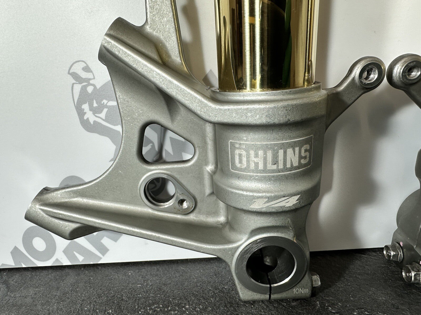 Aprilia Tuono V4 1100 Ohlins Front Forks Suspension 9105 Miles Ohlins Forks OEM