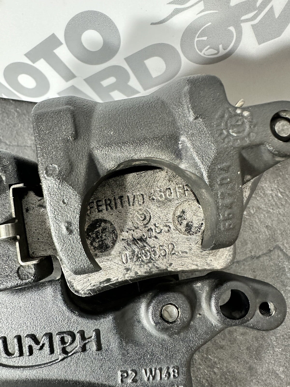 Triumph Street Triple 765 RS 2017 BREMBO Rear Brake Caliper 10580m 2018-2021 OEM