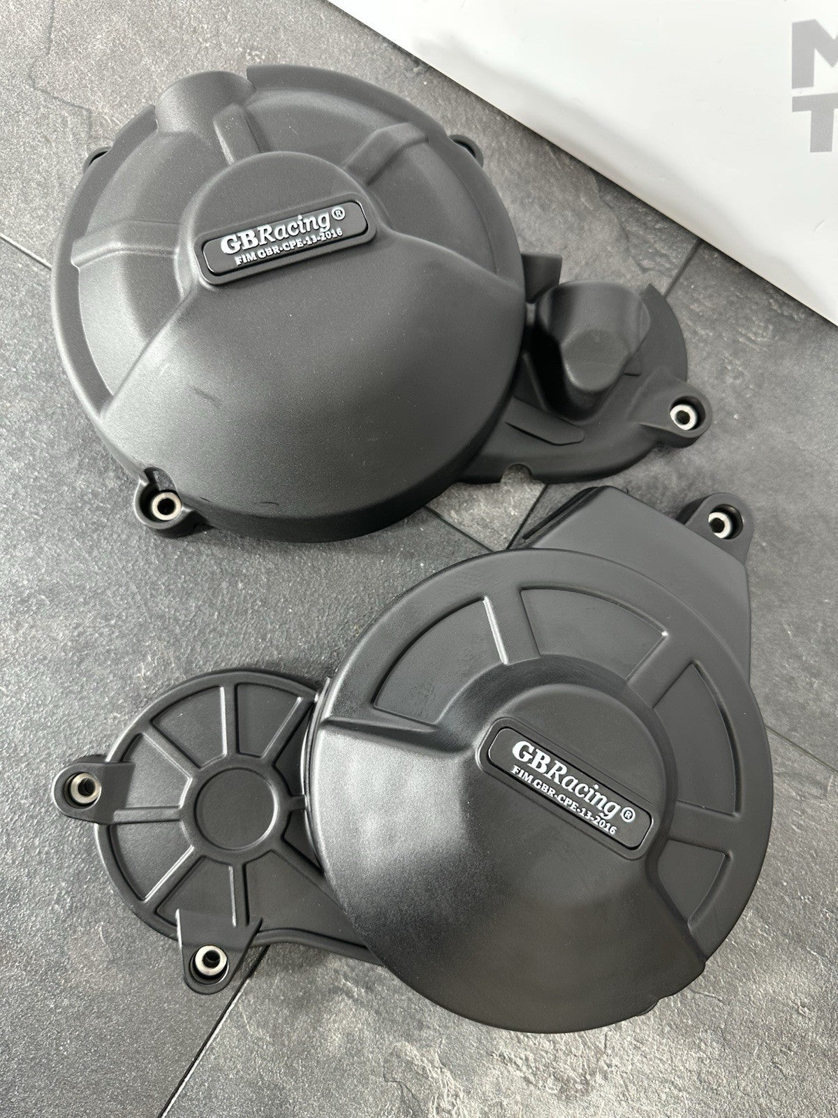 Aprilia RS660 2021 Engine Casing Protectors (*FAKE GB RACING*) 6220m 2022-2025