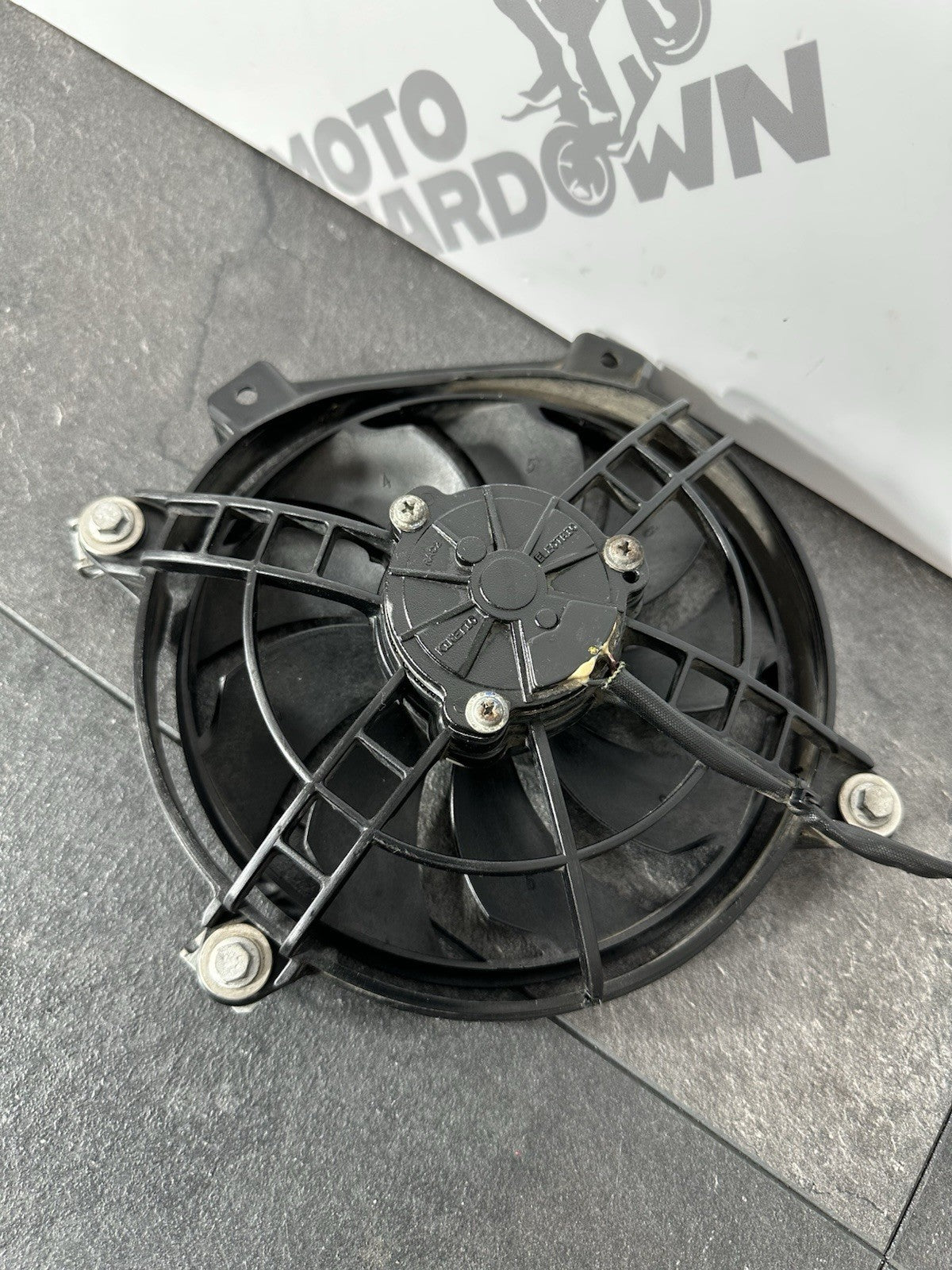 Aprilia RS660 2021 Radiator Fan Cooling Fan Only 6220 Miles 2022-2025 OEM