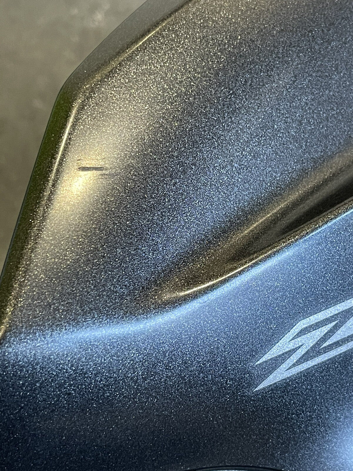 Kawasaki Ninja ZX10R 2016 Left Side Upper Fairing DAMAGED 2017-2020 18266 Miles