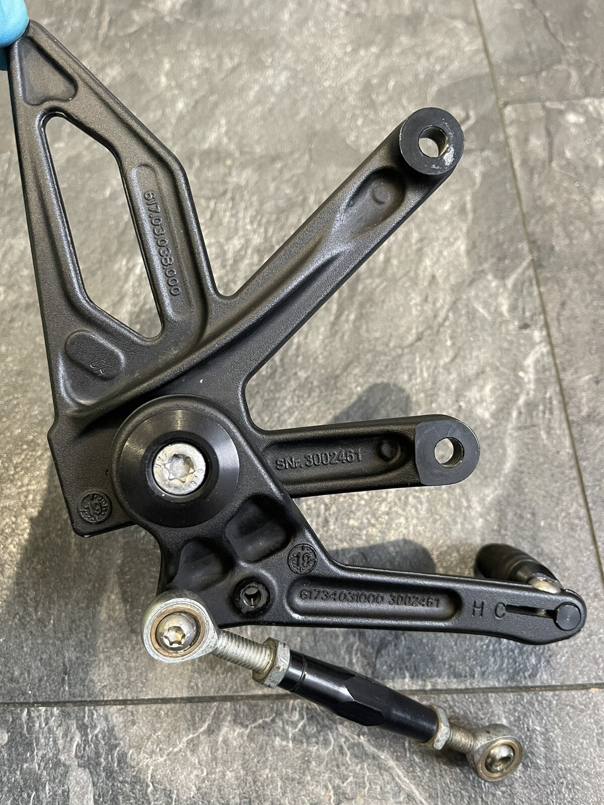 KTM Superduke R 1290 2020-2022 Left Rearset Footrest Gear Lever Only 7179 Miles