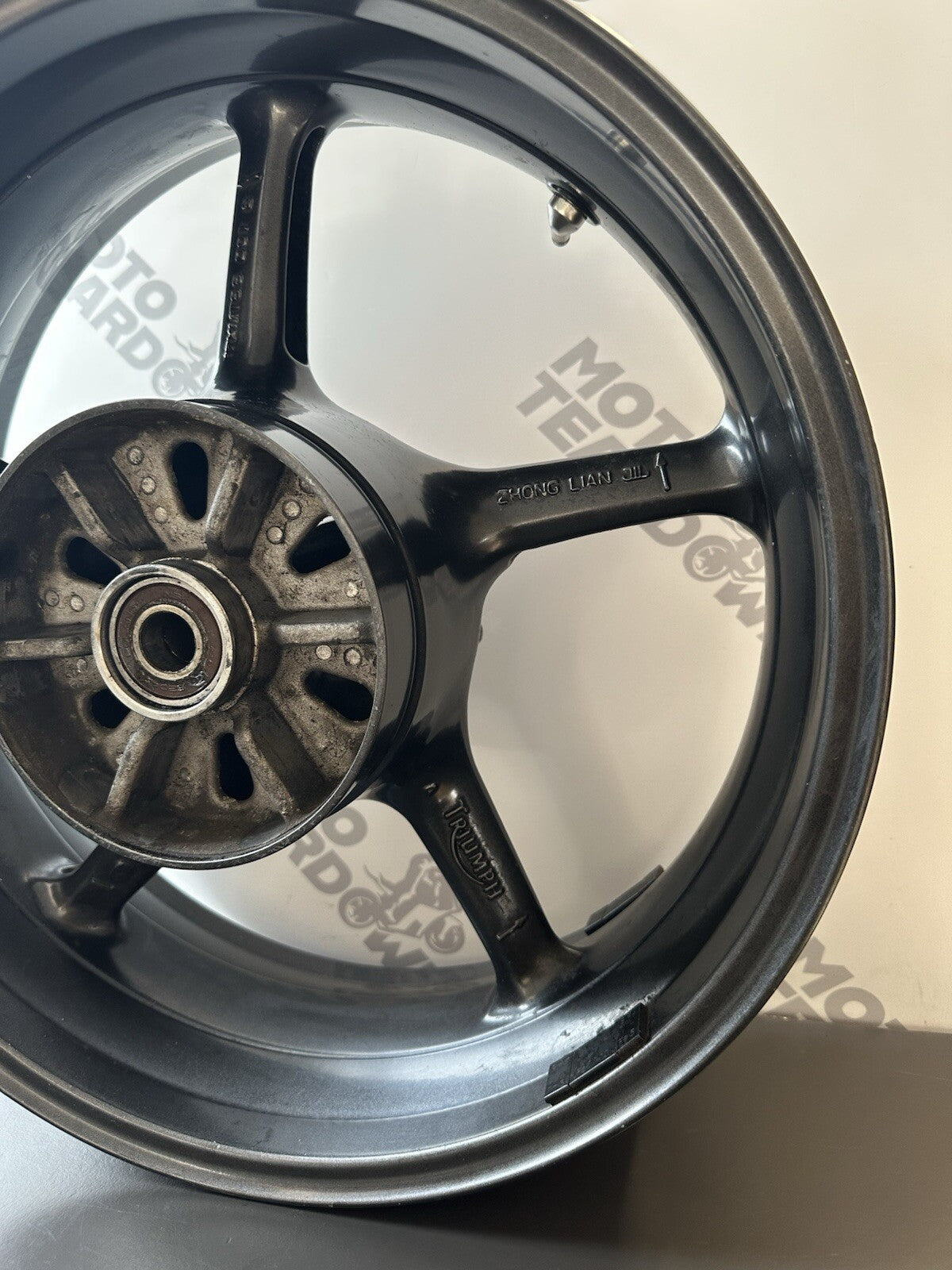 TRIUMPH STREET TRIPLE 675R Rear Wheel 675R Rear Rim OEM 2011 675R Rear Wheel