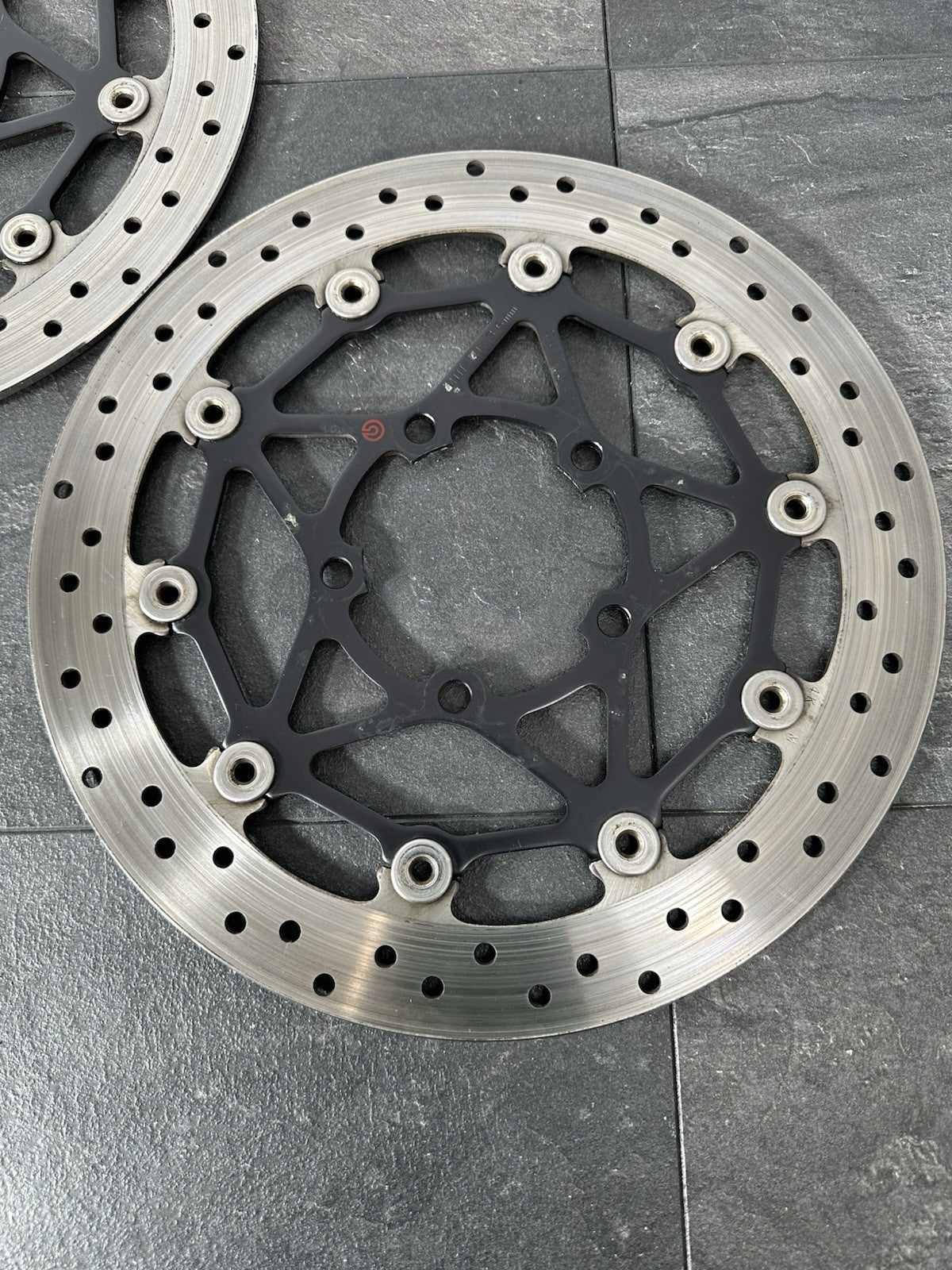 Triumph Street Triple 675 R 2015 BREMBO Front Brake Discs 2013-2016 16470 Miles