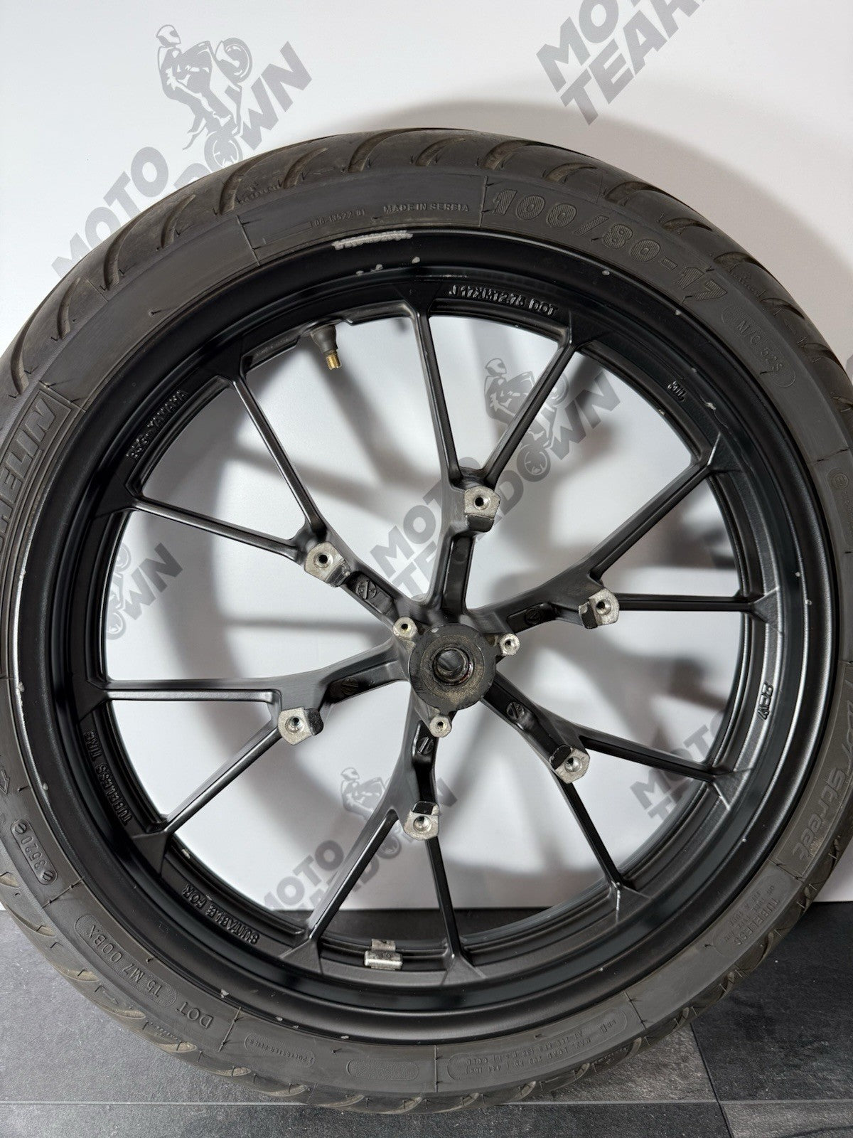 Yamaha YZF R125 R 125 2014 Front Rear Wheels Pair & Tyres 26983 Miles 2008-2018