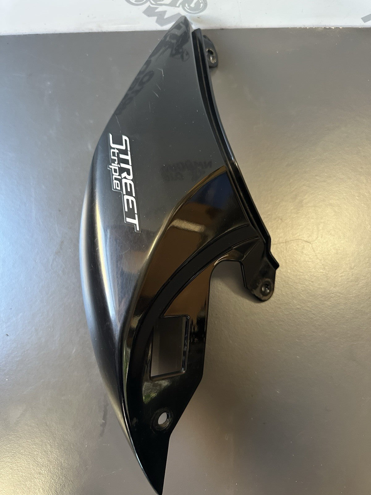 Triumph Street Triple 765R Right Rear Tail Cover Fairing Side Panel T2303729 OEM