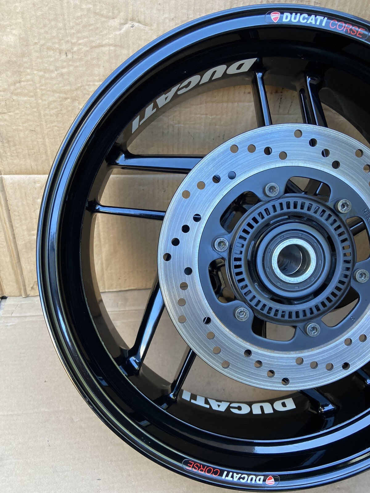 Ducati 959 Panigale rear wheel black Rear Wheel Ducati 959 Rear Wheel Rear Rim