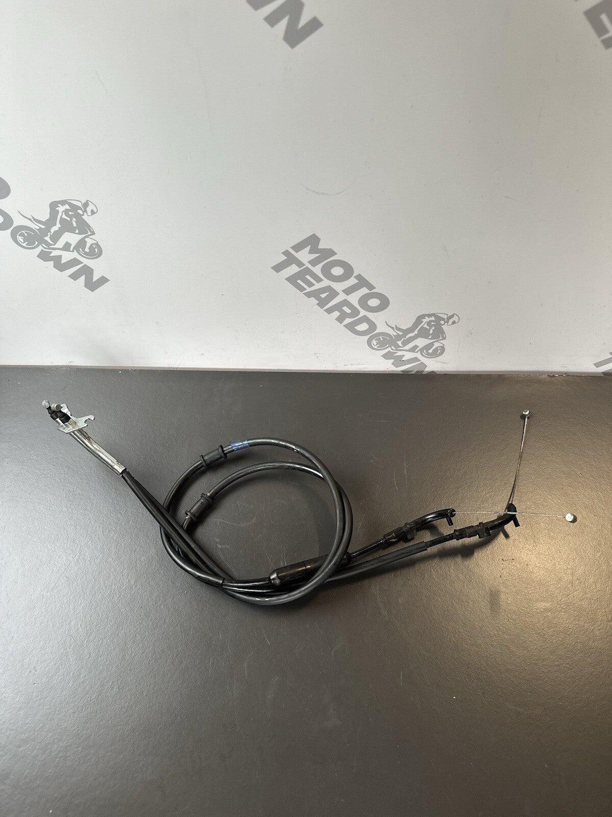 YAMAHA MT03 THROTTLE CABLES Yamaha MT-03 Throttle Cables OEM 2020 -