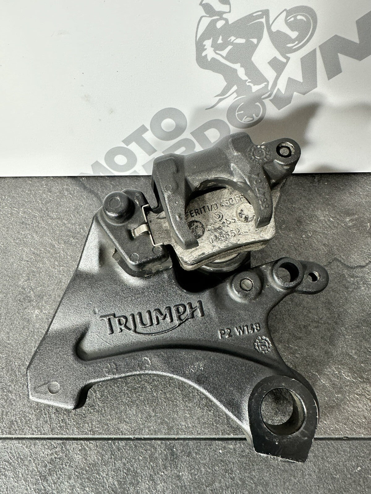 Triumph Street Triple 765 RS 2017 BREMBO Rear Brake Caliper 10580m 2018-2021 OEM