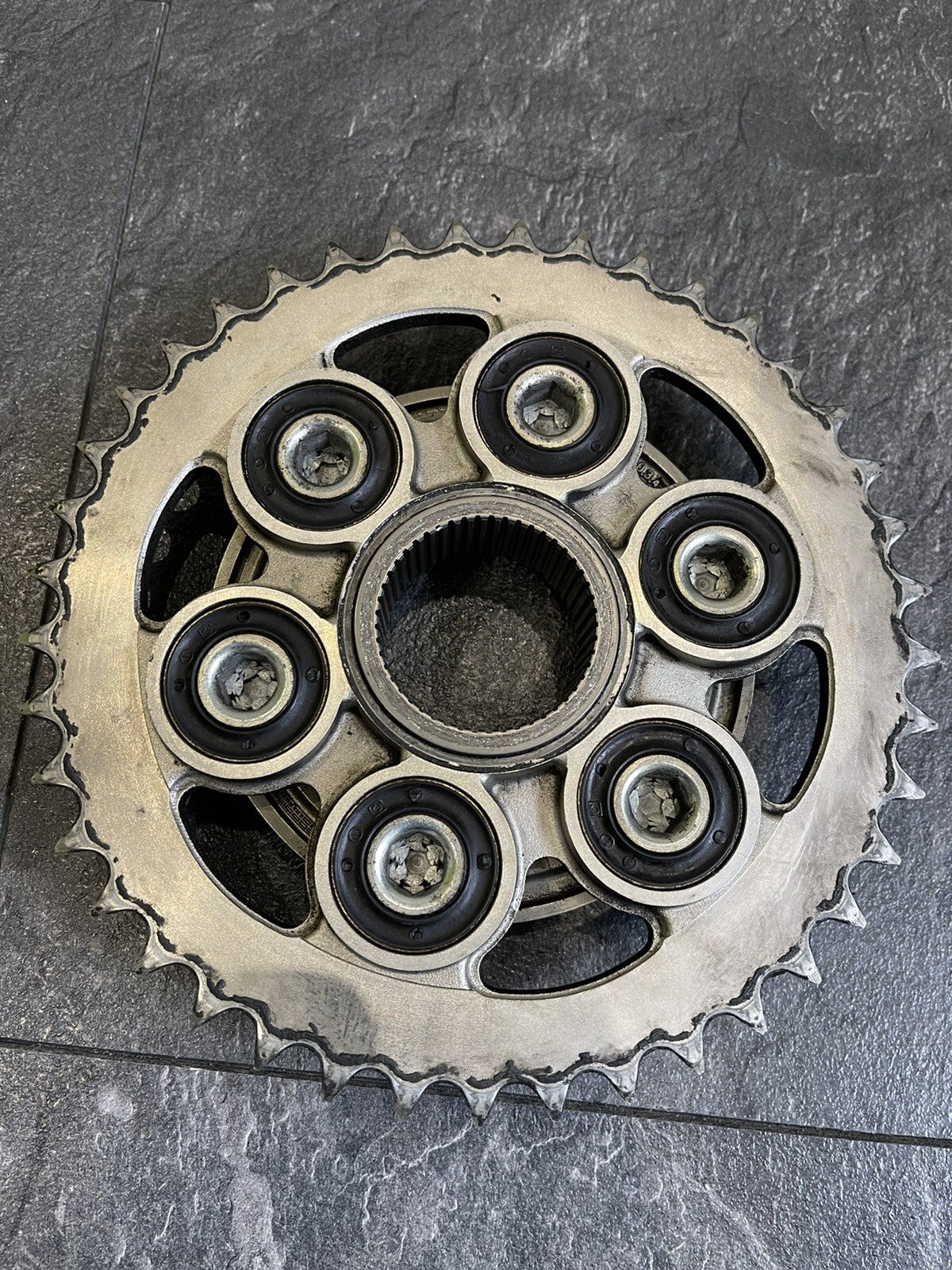 Ducati Panigale V4S V4 2018-2021 Rear Sprocket & Carrier Flange Only 2986 Miles