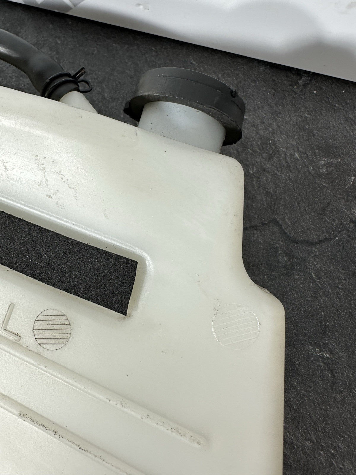 Aprilia RS660 2021 Coolant Expansion Tank Bottle Only 6220 Miles 2022-2025 OEM