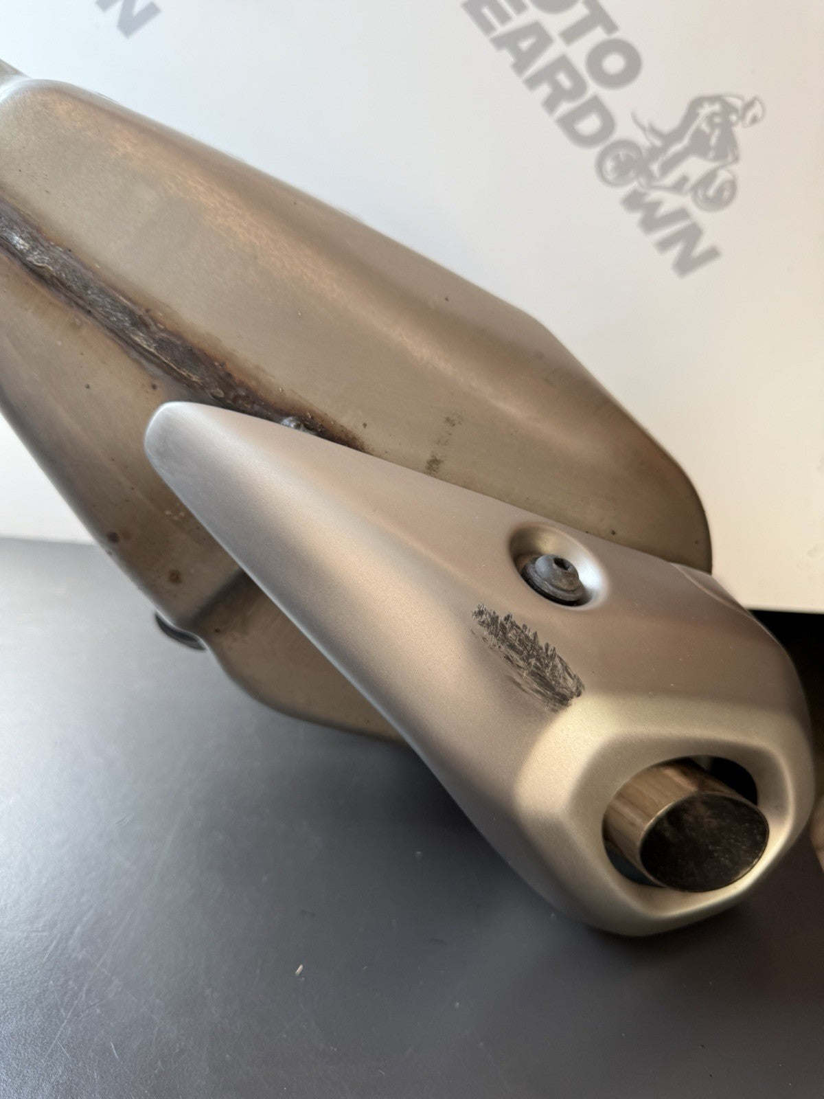 Triumph Trident 660 Exhaust System Downpipes Headers 2021-2024 Trident Exhaust