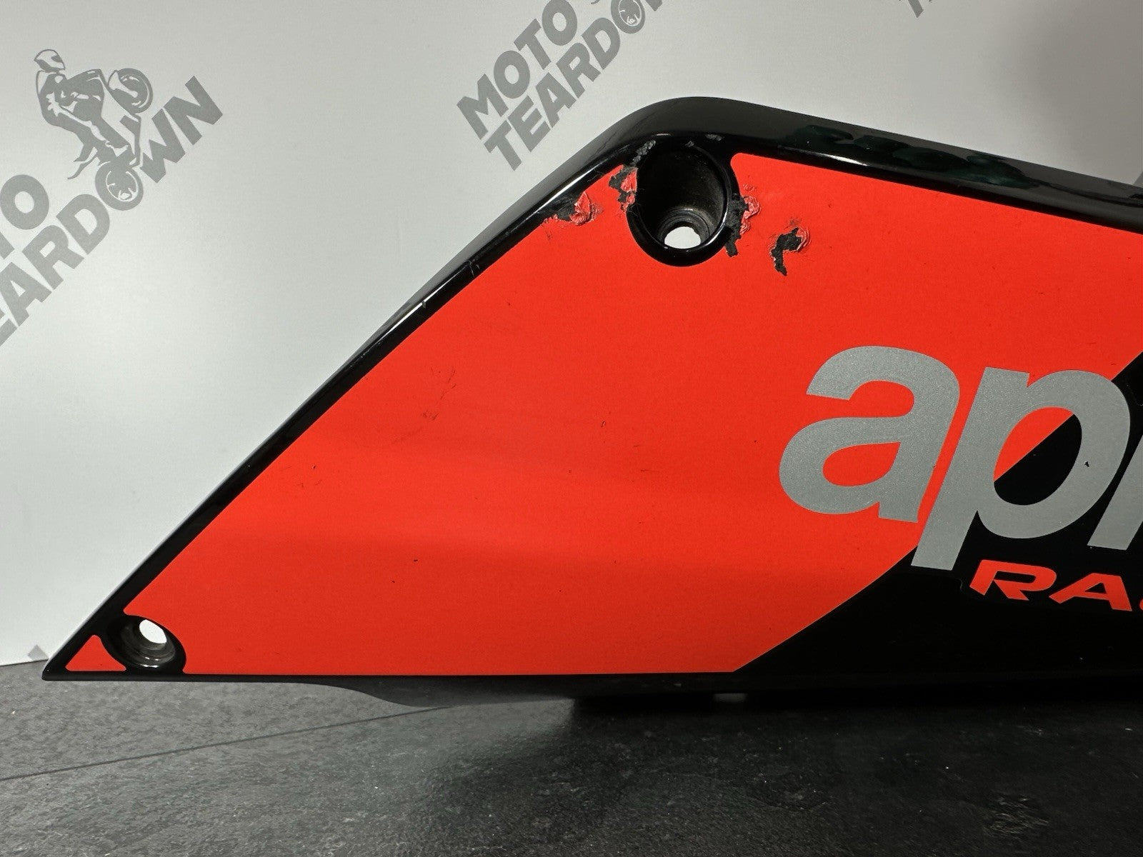 Aprilia RS660 2021 Belly Pan Fairing Engine Spoiler 6220 Miles 2022-2025 OEM
