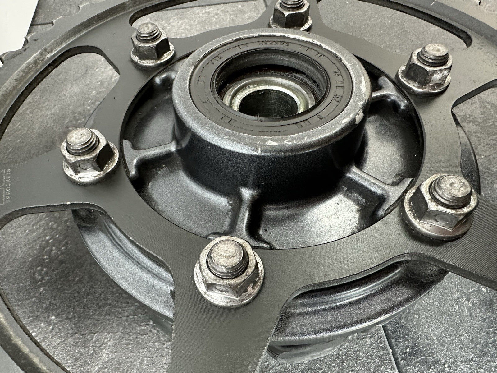 Triumph Street Triple 675 R 2015 Rear JT Sprocket & Cush Drives 16470 Miles OEM