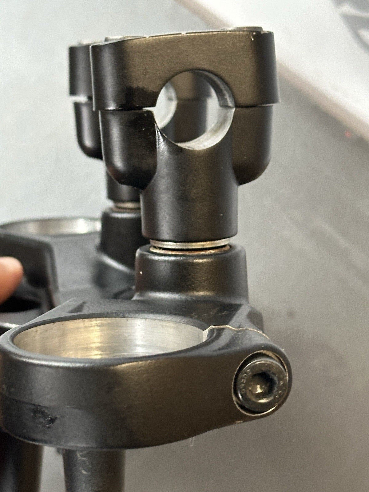 Yamaha MT03 top yoke & handlebar risers 2020 - Yamaha MT-03 Top Yoke Top Clamp