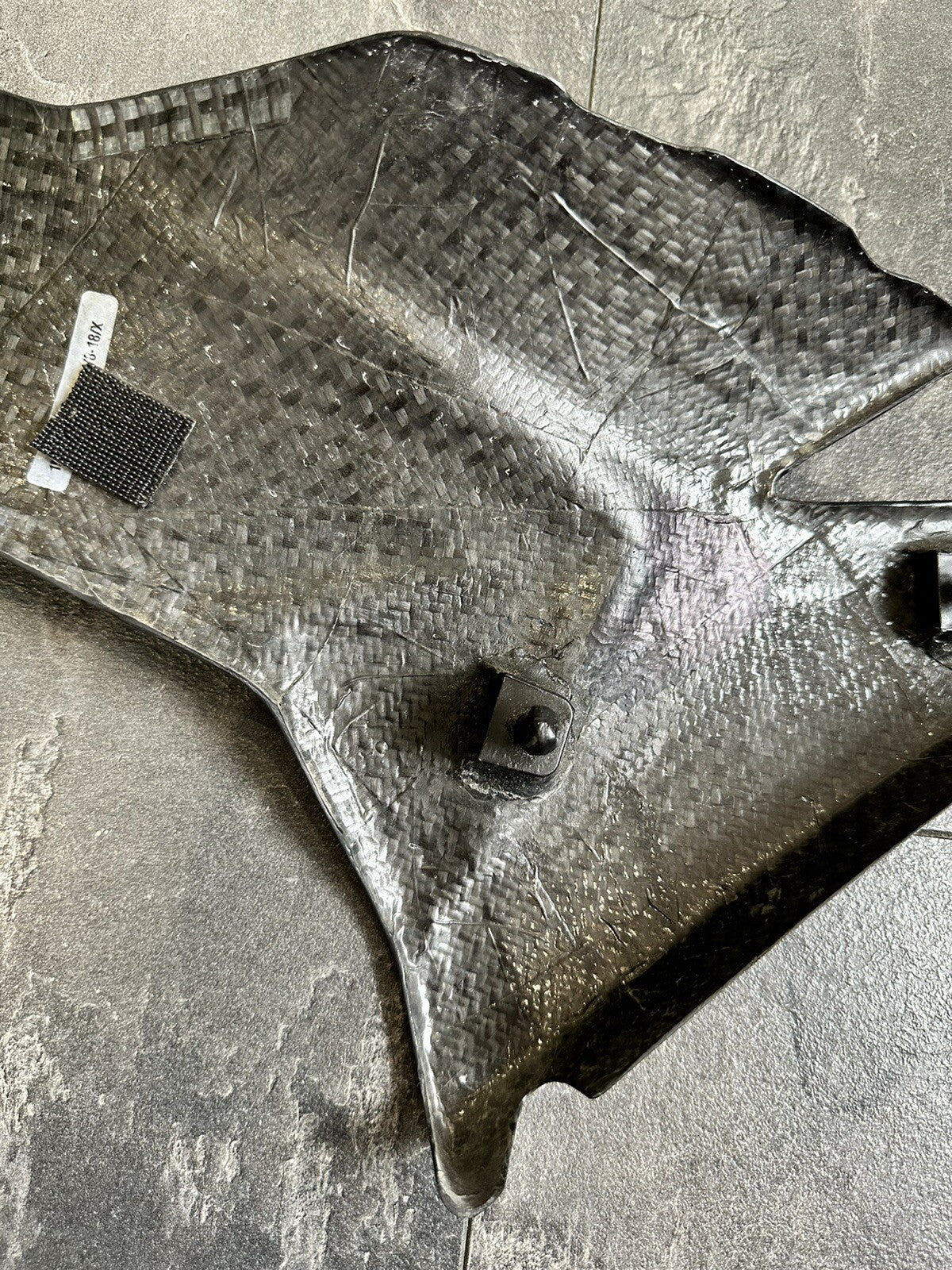 Suzuki GSXR 1000 2009 Right Side Tank Panel Carbon Fibre 2009-2016 9715 Miles