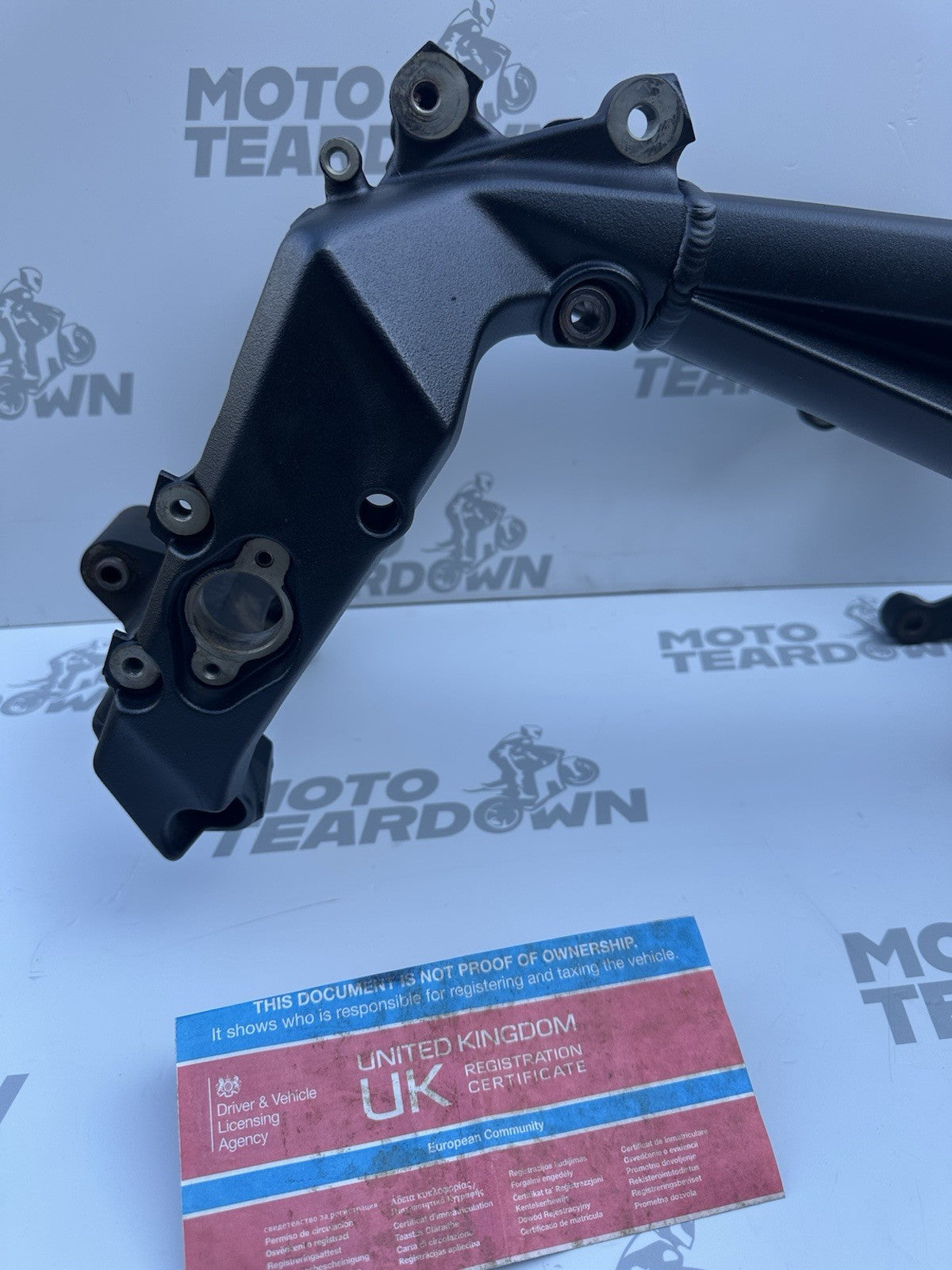 Triumph Street Triple 765R Frame Chassis 765R Frame 2017-2019 V5 SEE DESCRIPTION
