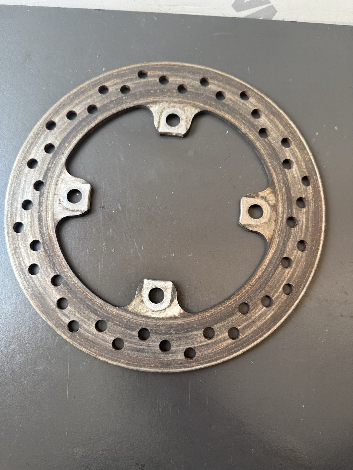 TRIUMPH STREET TRIPLE 675R REAR BRAKE DISC SUNSTAR REAR BRAKE DISC 2008-2011 OEM