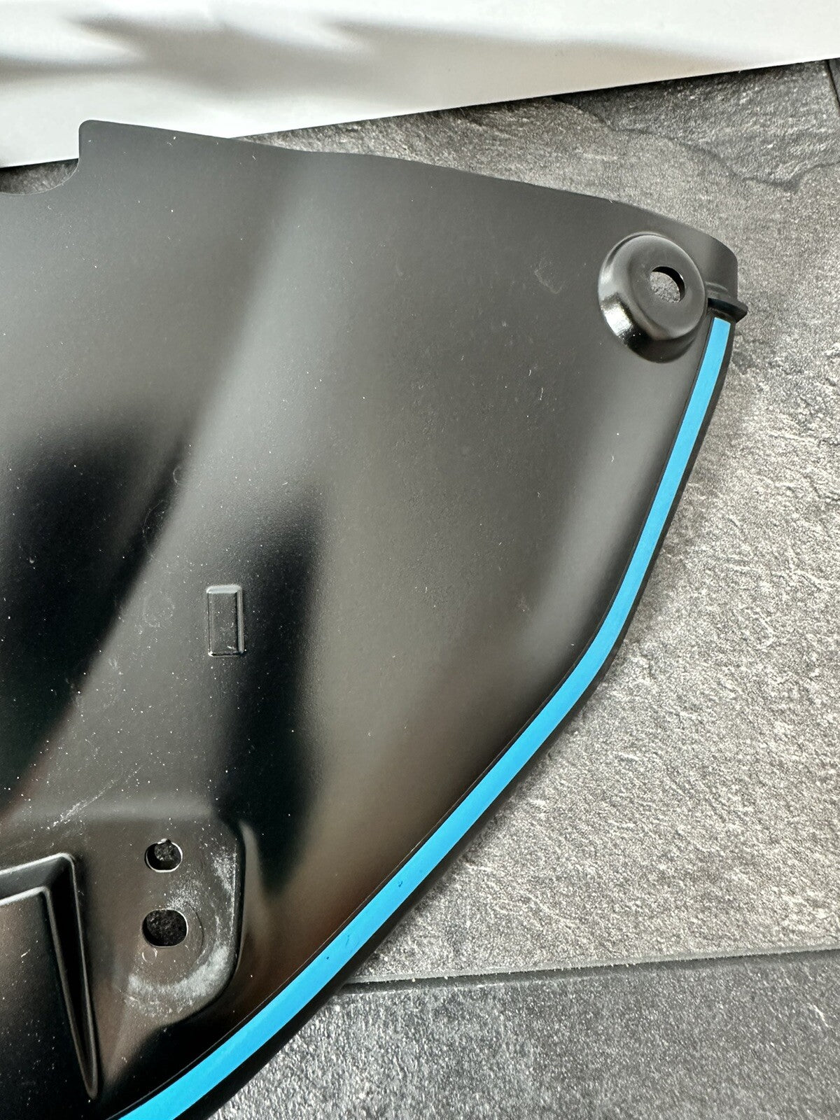 Yamaha R7 690 2024 Front Plate Chin Spoiler Fairing Panel 1784 Miles 2022 2023