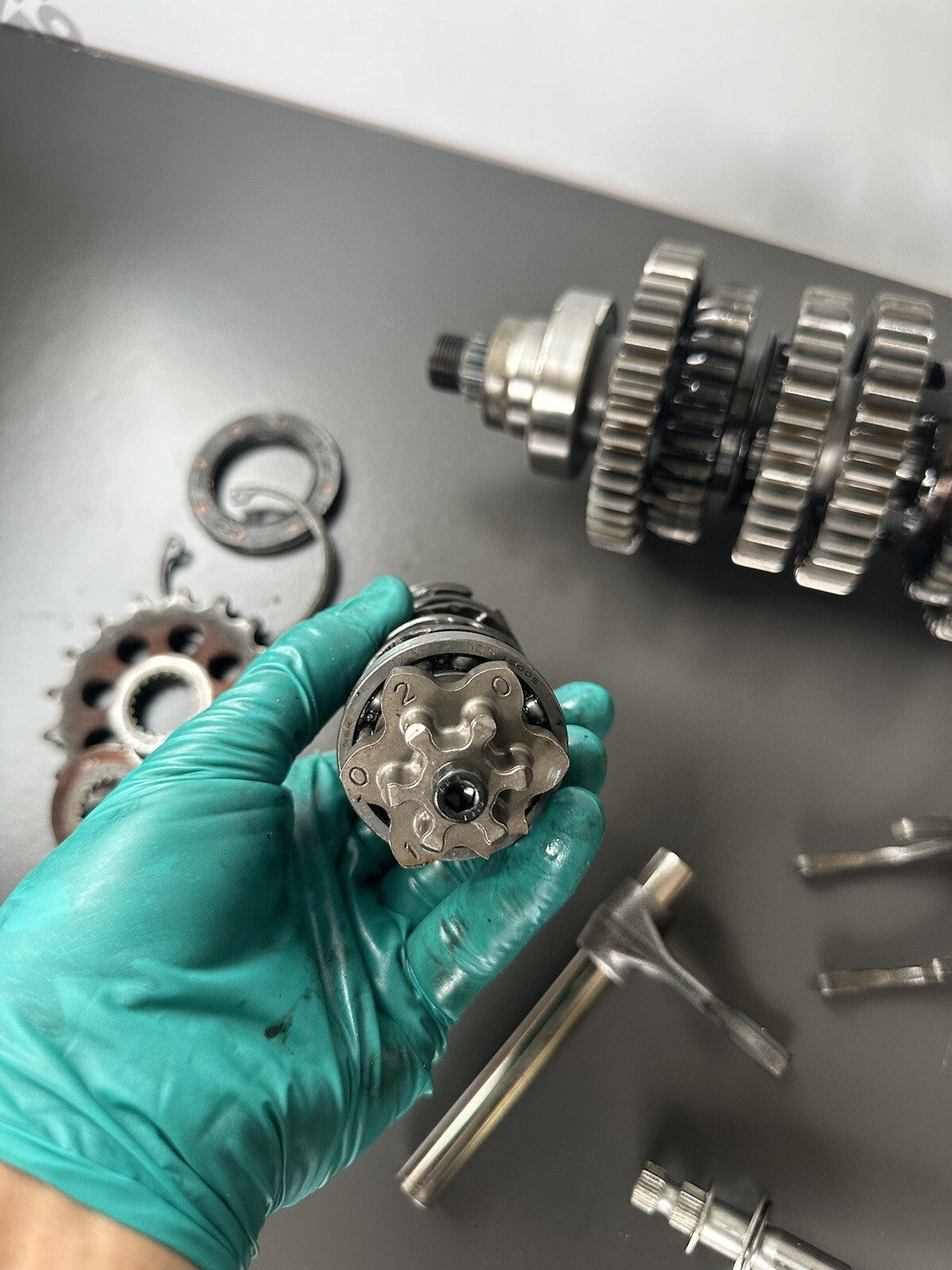Triumph Speed Triple 1200 RR 2022 gear box transmission Gears Speed Triple Gears