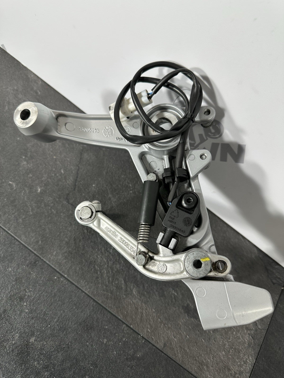 Aprilia RS660 2021 Right Rearset Footrest Brake Switch 6220 Miles 2022-2025 OEM