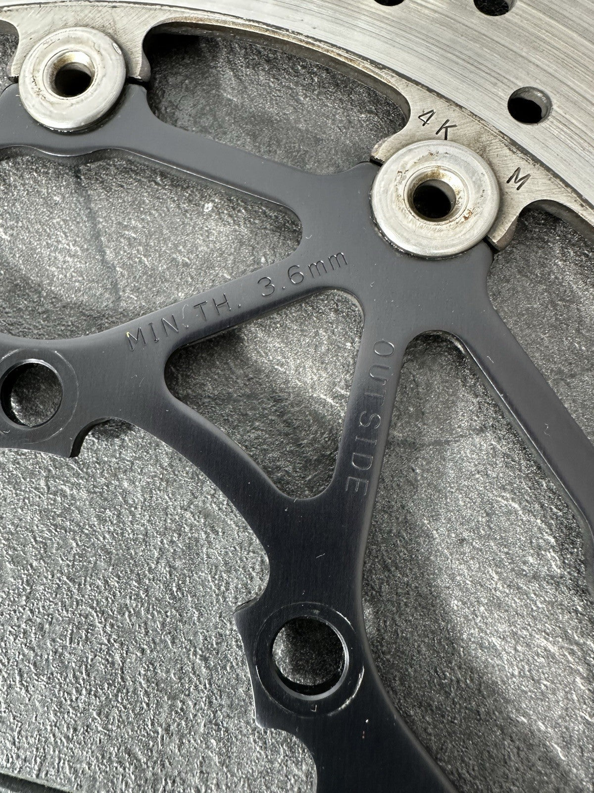Triumph Street Triple 675 R 2015 BREMBO Front Brake Discs 2013-2016 16470 Miles