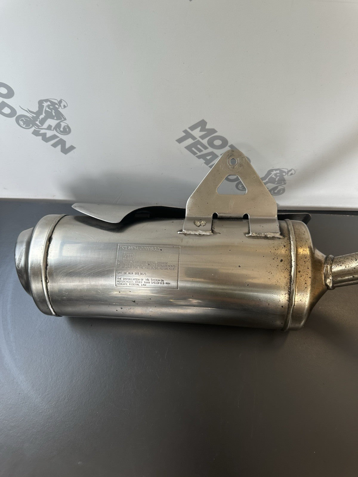 TRIUMPH STREET TRIPLE 675 LEFT EXHAUST SILENCER 2007 - 2011 2200832 LT EXHAUST