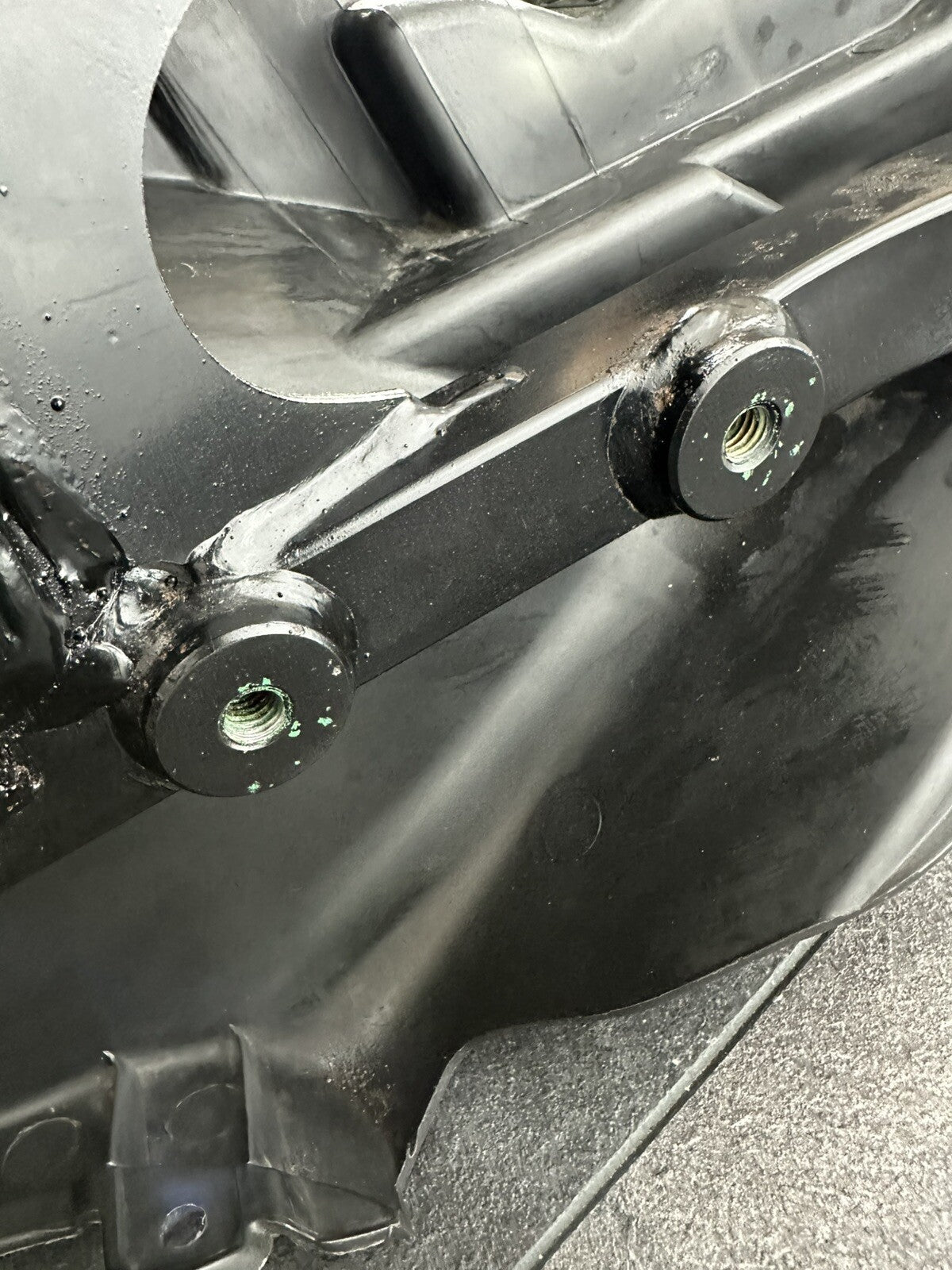Suzuki GSXR 1300 2016 HAYABUSA Subframe & Undertray Rear Frame 18408 Miles OEM