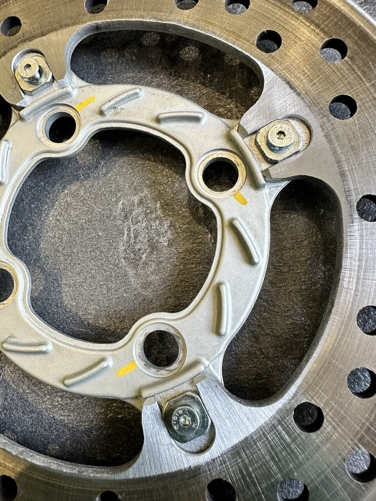 MV AGUSTA Dragster 800 RR LH44 2017 Rear Brake Disc Rotor Carrier Only 274 Miles