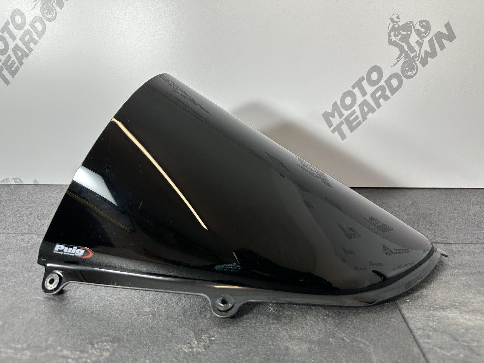 Yamaha R7 690 2024 PUIG Double Bubble Screen Race Screen 1784 Miles 2022 2023