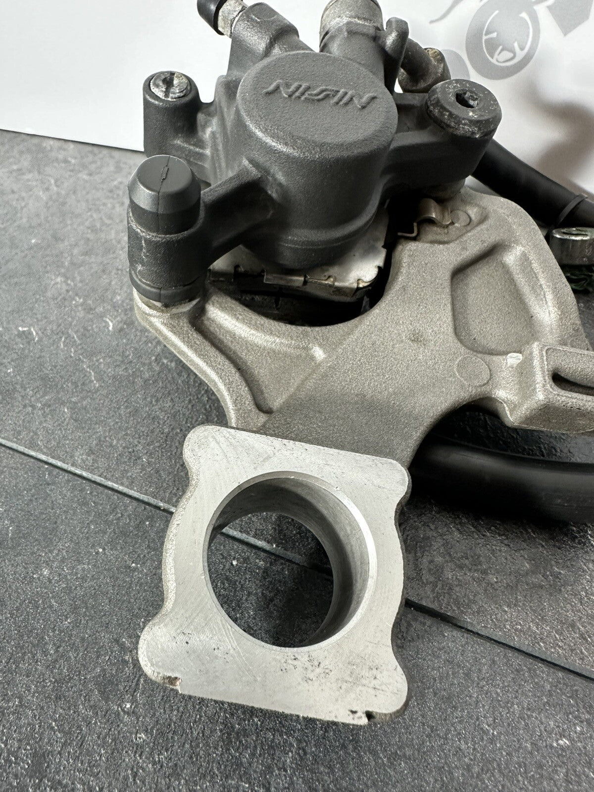 Suzuki GSXR 1000 2014 NISSIN Rear Brake Caliper & Hose 22774 Miles 2009-2016