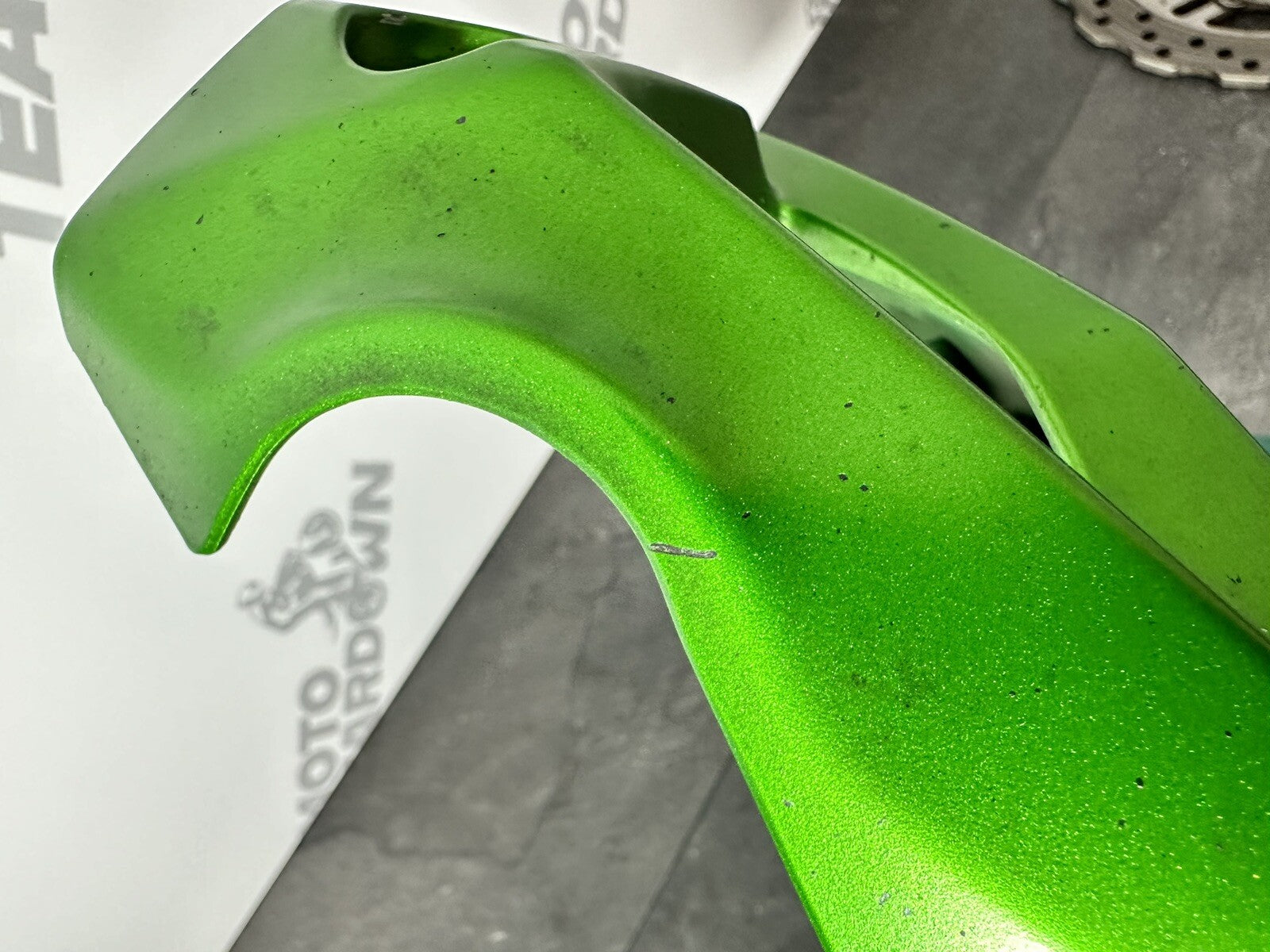 Kawasaki Z800 2016 Left Belly Pan Lower Fairing 12691 Miles 2013-2018 OEM