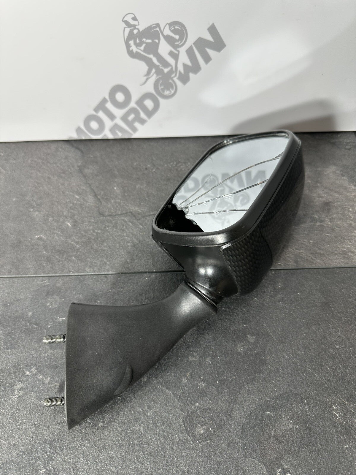 Suzuki GSXR 1300 2016 HAYABUSA Mirror *SPARES* Right Side View Mirror 18408 Mile