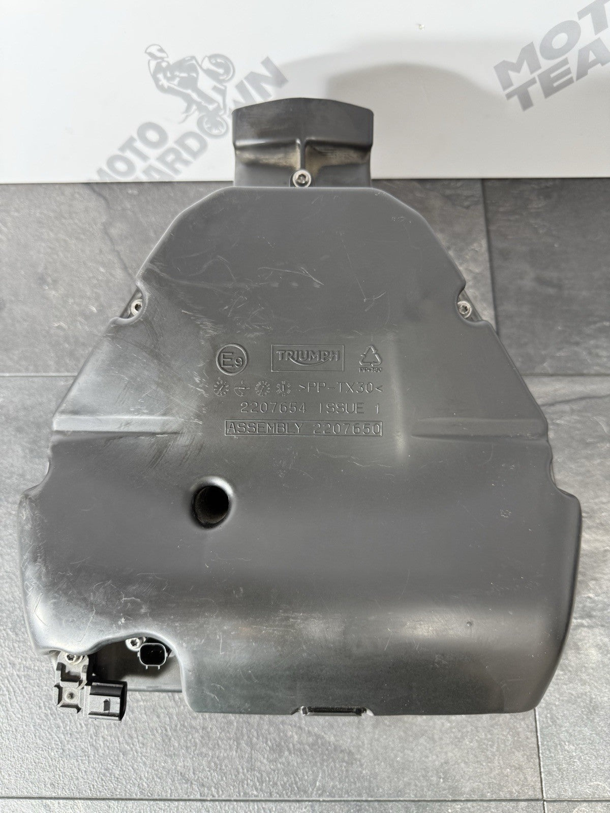 Triumph Street Triple 765 RS 2021 Airbox Filter Housing 21650 Miles 2020-2022